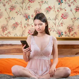 Karina Lustful in 'VIP 4K' Stepsister couldn't wait for her BF so she fucked her big bro! (Thumbnail 1)
