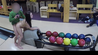 Ornella Morgen in 'Sex in a bowling place - I've got strike!'